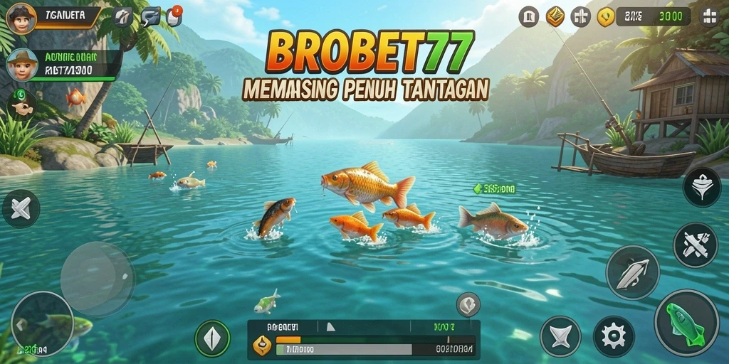 Tangkapan ikan yang menakjubkan di dalam game BROBET77.