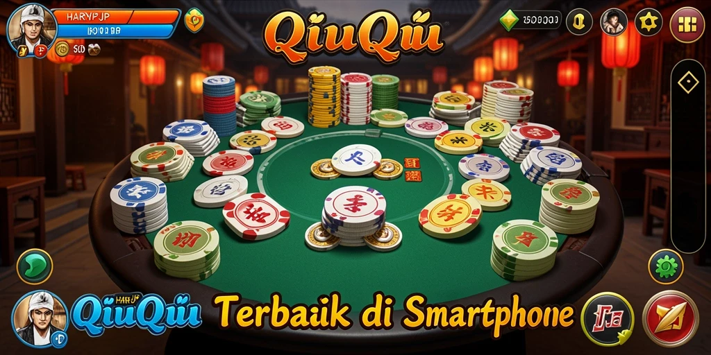 Screenshot gameplay QiuQiu dengan aksi yang mendebarkan.