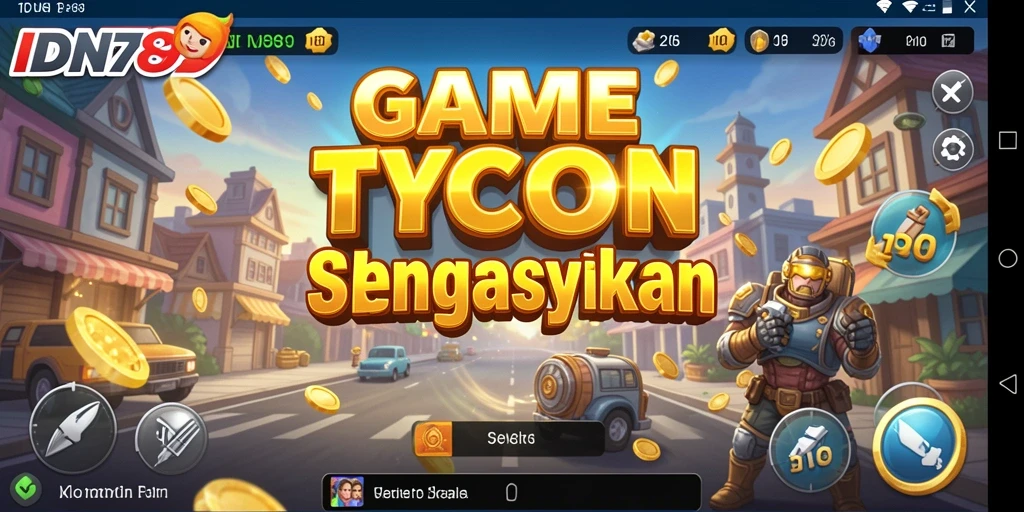 Tampilan gameplay IDN789 yang menakjubkan dan interaktif.