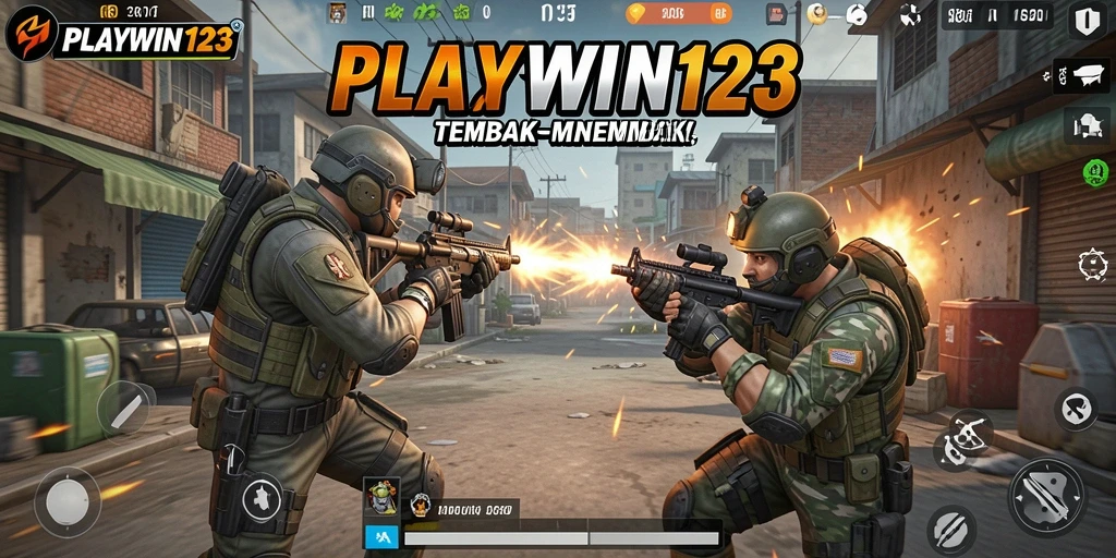 Tampilan luhur dari aksi menembak di PLAYWIN123.
