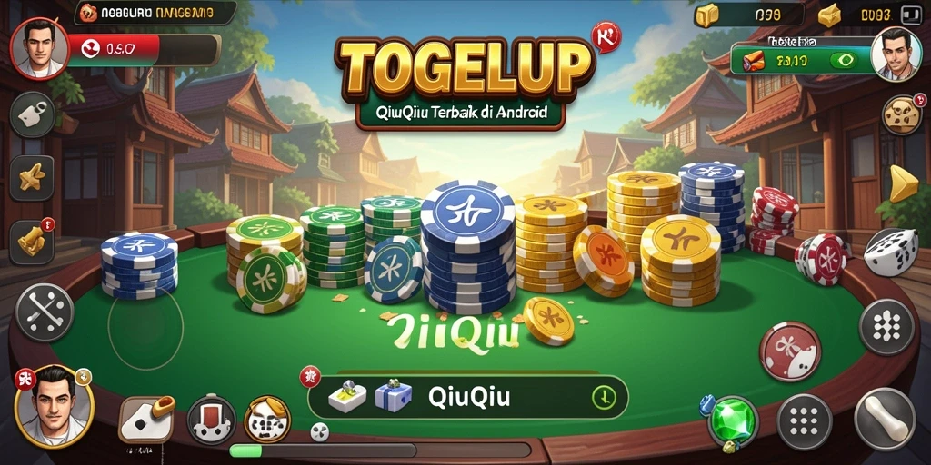 Tampilan gameplay seru dari TOGELUP QiuQiu.