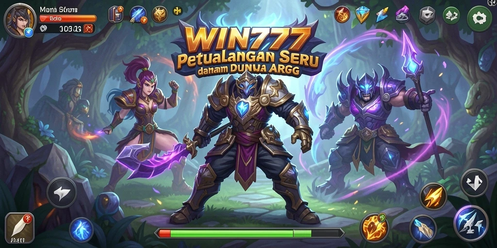 Tampilan gameplay seru dari WIN777 dalam petualangan ARPG.